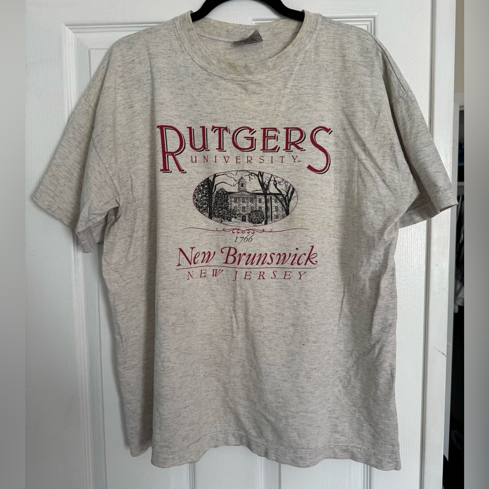 Vintage Rutgers University Tee Shirt
